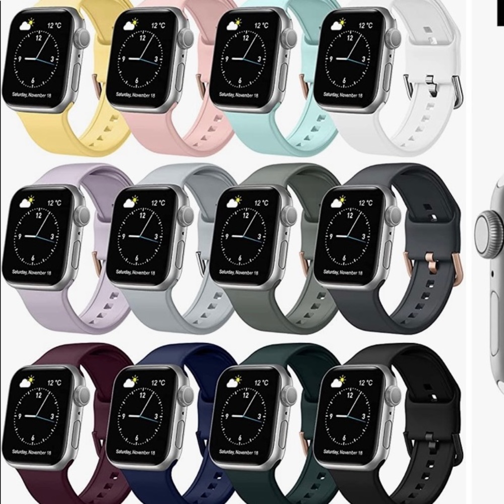 Apple Watch Bands Compatible with 42mm 44mm 12 Packs